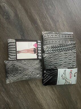 🐈‍⬛Bundle of textured hosiery🐈‍⬛